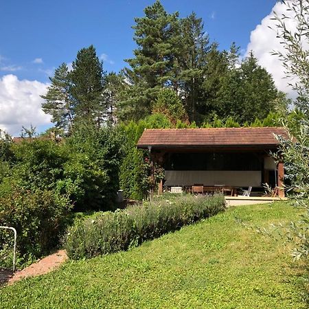 Maison/Gite Familial Dans Le Jura A 200M Du Lac Avec Piscine Privee Marigny  Exteriör bild