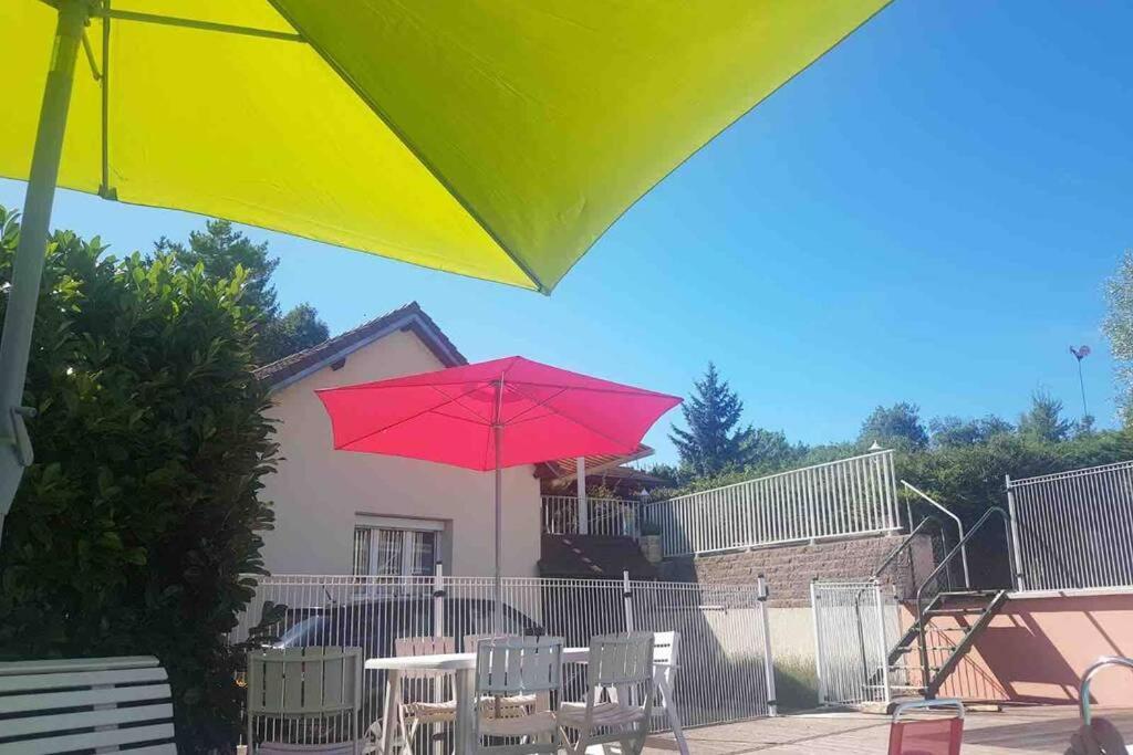 Maison/Gite Familial Dans Le Jura A 200M Du Lac Avec Piscine Privee Marigny  Exteriör bild
